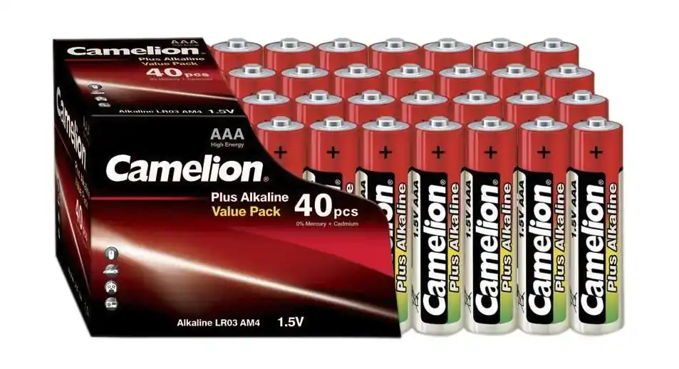 Alkaline Mignon (AA) Plus Batterien - 40 Stück Begrenztes Angebot
